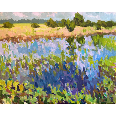 Pond, Summer Cedars