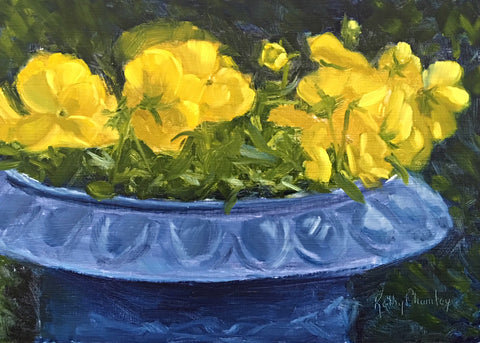 Pansies on Rush River Lane