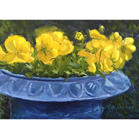 Pansies on Rush River Lane